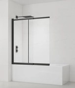 Kádparaván SAT Vision 140x120 cm fekete SATVZVI120CT