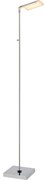 Lucide 19730/10/11 - LED Dimmelhető állólámpa AARON LED/12W/230V króm