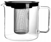 Simax üveg teáskanna rozsdamentes acél szűrővel1,3 l-től