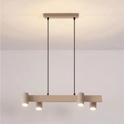 Brilagi - Kábeles csillár SELE 4xGU10/30W/230V bézs