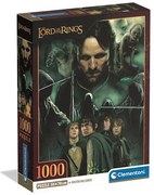 A Gyűrűk Ura Aragorn &amp; Hobbits 1000 db-os Compact puzzle Clementoni