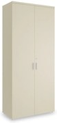 SimpleOffice magas szekrény 80 x 40 x 180 cm, nyír