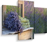 Kép - Levendula csokrok (90x60 cm)