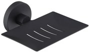 Fekete fali szappantartó | Welland Diamond 90305B-B