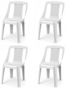 Burco Kerti szék Fehér - 4 DB SX