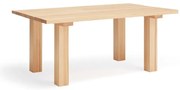 Étkezőasztal borovi fenyő asztallappal 100x180 cm Banda – Teulat