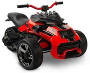 Elektromos 3 kerekű quad piros