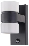 Eglo 96276 - LED Kültéri fali lámpa a mozgásérzékelős ATOLLARI 2xLED/6W