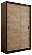 SAPHIRA tolóajtós gardrób 150x215 cm, craft tölgy kivitel