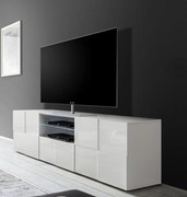 DAMA Nagy Fehér TV Szekrény 2 ajtós 1 fiókos 181cm