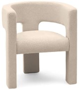 Bézs design fotel ALPAH B