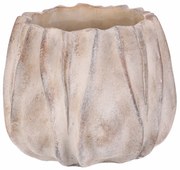 Beton virágcserép burkolat S1, szürke, 18 x 15 cm, 18 cm