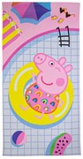Peppa malac Summer fürdőlepedő, strand törölköző 70x140cm