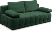 Tuko kinyitható kanapé tárolóval - zöld Freya 210-09 dzsörzé