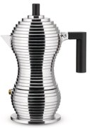 Pulcina eszpresszó kávéfőző, 150ml, fekete - Alessi