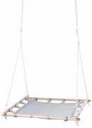 Woody szögletes hinta textillel, 100 cm