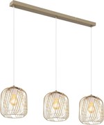 Globo 15965-3H - DICHTI kábeles függőlámpa 3xE27/40W/230V