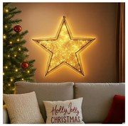 Brilagi - LED kültéri karácsonyi dísz LED/2,6W/230V IP44 47x45 cm csillag