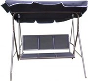 ROJAPLAST Kerti hintaágy COMFORT Fekete