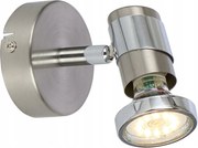 Emina fali lámpa 1 lángos szatén/króm 827611-07