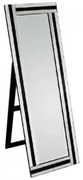 Contessa Black állótükör 50x150 cm