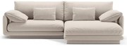 Bézs sarokkanapé (jobb oldali) Torino – Micadoni Home