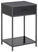 SARON éjjeliszekrény antracit