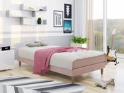 Egyszemélyes ágy 120 cm Mac 1 (rózsaszín) (matraccal). 1069998