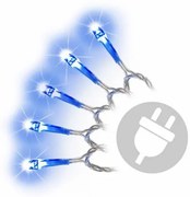NEXOS Fényfüzér 100 LED Kék 9 m