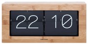 Flip fa billenő számlapos óra, 37 x 17,5 cm - Karlsson