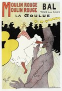 Reprodukció Poster for Moulin Rouge and La Goulue, Henri de Toulouse-Lautrec