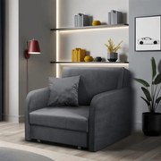 Ágyazható Fotel Szürke Színben. Vero