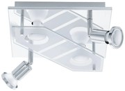 Eglo CABO-C 75379 fali/mennyezeti lámpa, 4x4W GU10-LED-RGBW