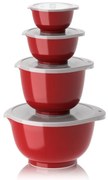 Piros tál szett 4 db-os ø 23 cm Margrethe – Rosti