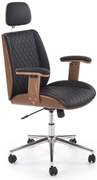 Timber Irodai Forgószék Karfával és Fejtámlával Dió/Fekete
