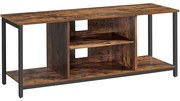 TV-szekrény, TV-állvány 120 x 50 x 40 cm vintage barna