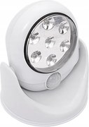 Mozgásérzékelős lámpa 7 Led 360°-ban elforgatható LAL11 elemmel működik