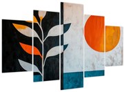 Kép - Növény és nap absztrakciója (150x105 cm)