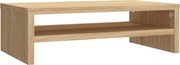 vidaXL sonoma tölgy színű szerelt fa monitorállvány 42 x 24 x 13 cm