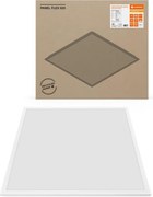 Led panel lámpatest 32W 5220lm 4000K Falra szerelhető süllyesztett UGR19 62x62cm