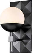 Quintiesse Deco QN-DECO-1WB-BLK-O Fali lámpa 1x25W/E14 IP44