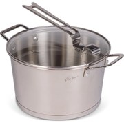 Lamart LT1276 fedeles serpenyő Conic átmérő 24 xmagasság 13 cm