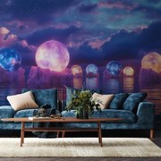 Fotótapéta - Bolygók a vízen (147x102 cm)