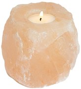 Sóköves Teagyertyatartók 4 pcs Rózsaszín Só Kő