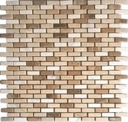 Kőmozaik Premium Mosaic Stone bézs 29x30 cm matt STMOS1030MIX1