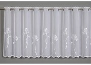 Fehér voile fényáteresztő függöny 140x48 cm Dandelion – Sehlbach