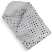 Bellatex Csillagok pólya szürke, 75 x 75 cm