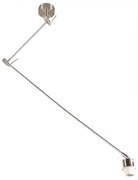 Acél lógólámpa árnyékoló nélkül állítható - Blitz