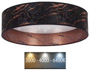 Brilagi - LED Mennyezeti lámpa VELVET STAR LED/24W/230V á. 40 cm fekete/réz