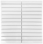 Mozaik dekorcsempe 133420 white